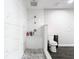 Spa-like bathroom with a large walk-in shower and pebble floor at 3692 Okeechobee Cir, Casselberry, FL 32707
