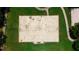 Aerial view of a community basketball court at 7128 Five Oaks Dr, Harmony, FL 34773