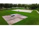 Basketball and Ping-Pong courts in a community park setting at 7128 Five Oaks Dr, Harmony, FL 34773
