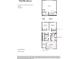 Second floor plan featuring primary suite and secondary bedrooms with courtyard views at 1693 Crowncrest Dr, Apopka, FL 32703