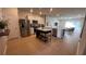 Modern kitchen with stainless steel appliances and an island at 2774 Bright Bird Ln, Winter Park, FL 32792