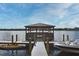 Gazebo on the lakefront dock with boat slips at 730 E Michigan St # 139, Orlando, FL 32806