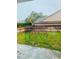Backyard with grassy area and a climbing dome at 762 Rosalie Way, Winter Springs, FL 32708