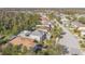 Aerial view showcasing home's location in a residential neighborhood at 9168 Lake Avon Dr, Orlando, FL 32829