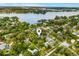 Aerial view of house location near lake at 2330 Westminster Ct, Winter Park, FL 32789