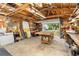 Well-equipped workshop with lots of storage and workbenches at 2330 Westminster Ct, Winter Park, FL 32789