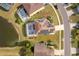 Home with solar panels and pool, neighborhood view at 3279 Fairfield Dr, Kissimmee, FL 34743