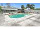 Inviting swimming pool with surrounding patio and backyard access at 3732 Rose Of Sharon Dr, Orlando, FL 32808