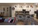 Spacious kitchen with island, stainless steel appliances, and granite countertops at 428 Palastro Ave, Auburndale, FL 33823