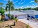 Aerial view of a waterfront community with lush green landscape at 110 Coleman St, Edgewater, FL 32141