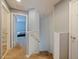 Upstairs hallway with access to bedrooms and bathroom at 1542 Travertine Ter, Sanford, FL 32771