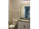Clean bathroom with granite countertop and toilet at 572 Cresting Oak Cir # 19, Orlando, FL 32824
