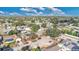 Wide aerial showcasing the property and surrounding neighborhood at 7201 Pleasant Dr, Orlando, FL 32818