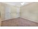 Simple bedroom with neutral walls and carpet flooring at 7201 Pleasant Dr, Orlando, FL 32818
