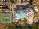 Community pool, basketball and tennis courts at 8931 Bismarck Palm Rd, Kissimmee, FL 34747