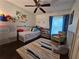 Cozy bedroom with a single bed, and plenty of storage at 1022 Bartlett Ct, Oviedo, FL 32765