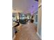 Spacious living room with leather furniture and high ceilings at 1022 Bartlett Ct, Oviedo, FL 32765