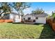Spacious backyard with a shed and wooden fence at 1441 Dann St, Orlando, FL 32804