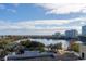 Stunning panoramic view of Lake Eola and the Orlando city skyline at 150 E Robinson St # 12A-20/1218, Orlando, FL 32801