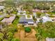 Aerial view of a house and surrounding neighborhood at 2533 Edgewater Ave, New Smyrna Beach, FL 32168