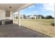 Outdoor kitchen and patio with backyard views at 3449 Michigan St, Lake Mary, FL 32746