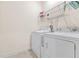 Convenient laundry room with washer and dryer included at 12420 Turtle Grass Dr, Orlando, FL 32824