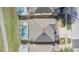 House with pool, top-down view at 128 Higher Combe Dr, Davenport, FL 33897