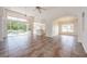 Spacious living room with tile floors and high ceilings at 1748 Golfview Dr, Kissimmee, FL 34746