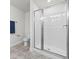Clean bathroom with shower and tile flooring at 3019 Tackle Dr, Leesburg, FL 34748