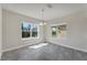 Bright dining area with large windows and tile floor at 3019 Tackle Dr, Leesburg, FL 34748