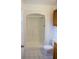 Bathroom with a shower stall, toilet, and light wood vanity at 3132 Pine Tree Dr, Edgewater, FL 32141
