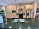 Modern kitchen with stainless steel appliances and a large island at 3185 Brasilia Ave, Kissimmee, FL 34747