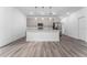 Modern kitchen with stainless steel appliances and island at 6264 Sw 144Th Pl, Ocala, FL 34473
