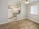Modern kitchen with granite countertops and stainless steel appliances at 152 Springwood Cir # B, Longwood, FL 32750