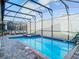 Inviting screened pool and spa at 4563 Narrative Ln, Kissimmee, FL 34746