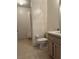 Clean bathroom with a toilet, shower, and vanity at 5453 Shingle Creek Dr, Orlando, FL 32821