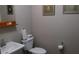 Clean bathroom with white sink and toilet at 5850 Cypress Gardens Blvd # 304, Winter Haven, FL 33884