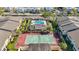 Community features tennis court and swimming pool at 6110 Curry Ford Rd # 219, Orlando, FL 32822
