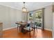 Charming dining room with hardwood floors and natural light at 1660 Killean Ct, Apopka, FL 32712