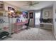 Spacious bedroom with home office setup and large window at 224 Fairfield Dr, Sanford, FL 32771