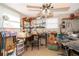 Home craft room with sewing machine and various items at 2825 Beal St, Deltona, FL 32738