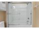 Shower and tub combo in clean bathroom at 580 Brantley Terrace Way # 203, Altamonte Springs, FL 32714