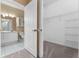 Bathroom with walk-in closet and shelving at 580 Brantley Terrace Way # 203, Altamonte Springs, FL 32714