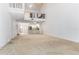 Open living room with high ceilings and loft area at 104 Coventry Ln, Haines City, FL 33844