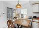 Bright kitchen features wood cabinets, and a breakfast nook at 112 Blackwater Ct, Kissimmee, FL 34743