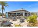 Outdoor community grill with tables and seating at 218 Brooke'S Pl, Haines City, FL 33844