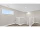 Upstairs landing with carpeted floor and access to bedrooms at 218 Brooke'S Pl, Haines City, FL 33844