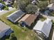 Aerial view of house and surrounding homes at 24946 Cranes Roost Circle, Leesburg, FL 34748