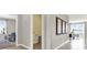 Hallway with view into home office and living areas at 3234 Belize Pl, Haines City, FL 33844