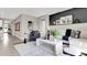 Living room with sectional sofa and accent chair at 3234 Belize Pl, Haines City, FL 33844